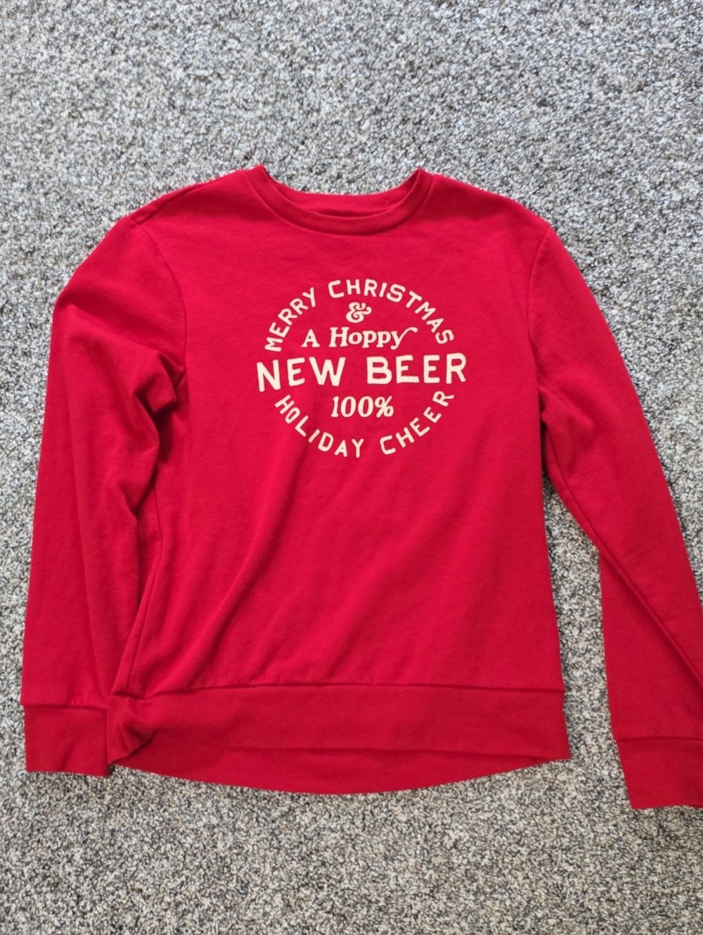 Old Navy Red Fleece Sweatshirt